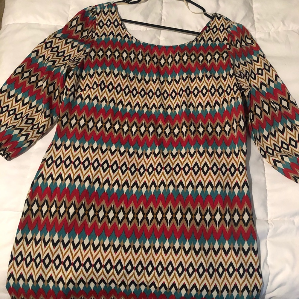 3/4 length dress